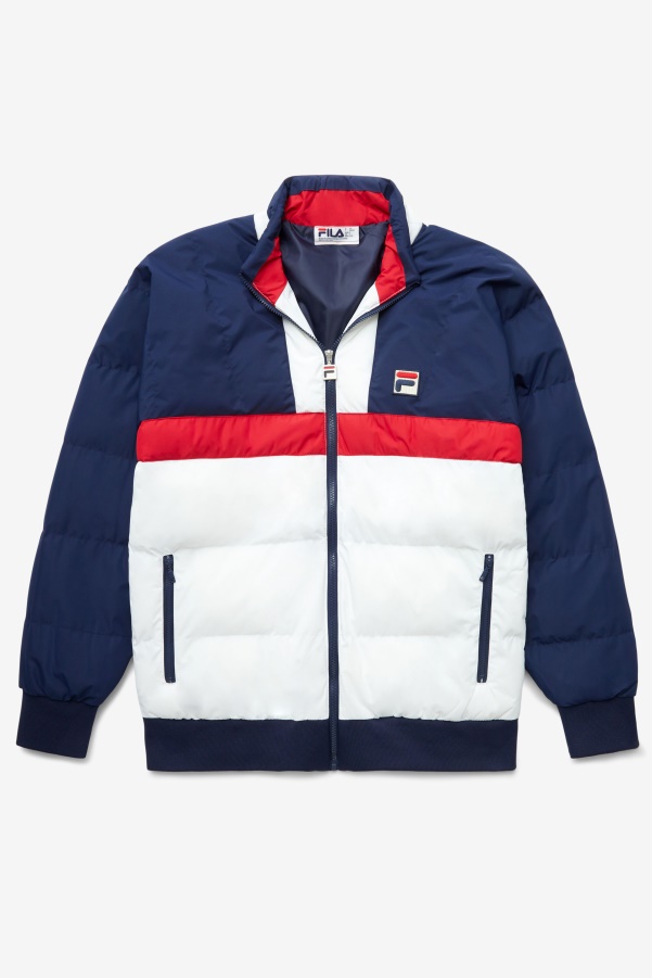 Fila Navy/Red/White fausto ski jacket