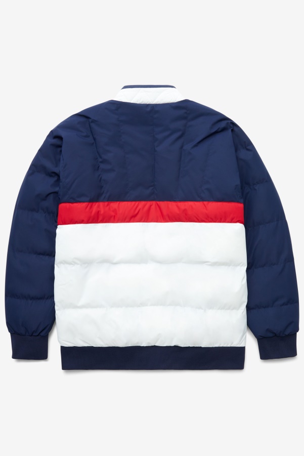 Fila Navy/Red/White fausto ski jacket