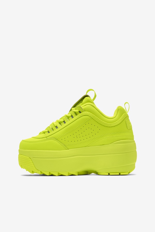 Women's Disruptor 2 Wedge Yellow Fila