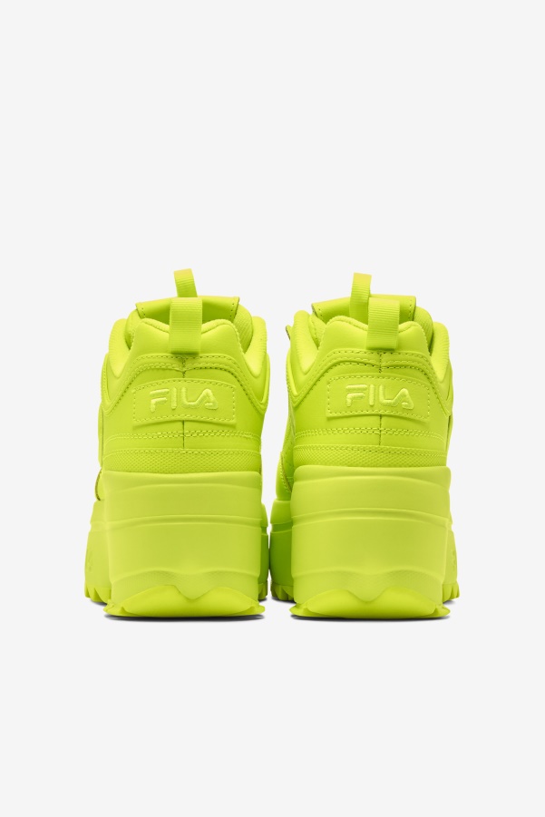 Women's Disruptor 2 Wedge Yellow Fila
