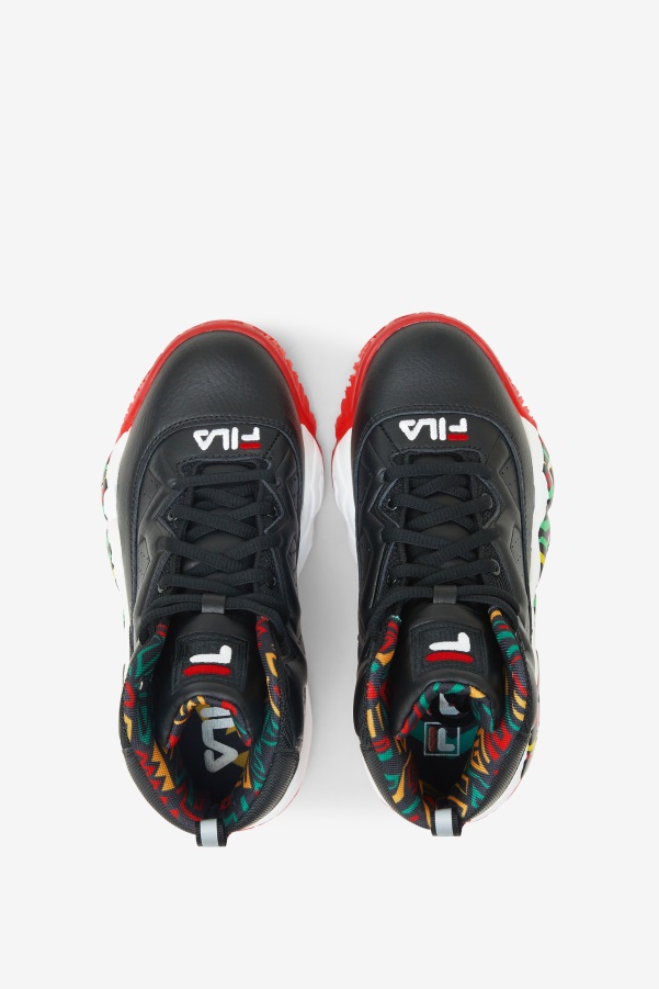 Fila Big Kids' MB Black/Jelly Bean/Lemon