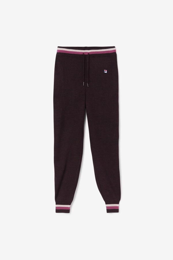 Fila Frankie Knit Pant Grape Wine/Rouge/Potpourri