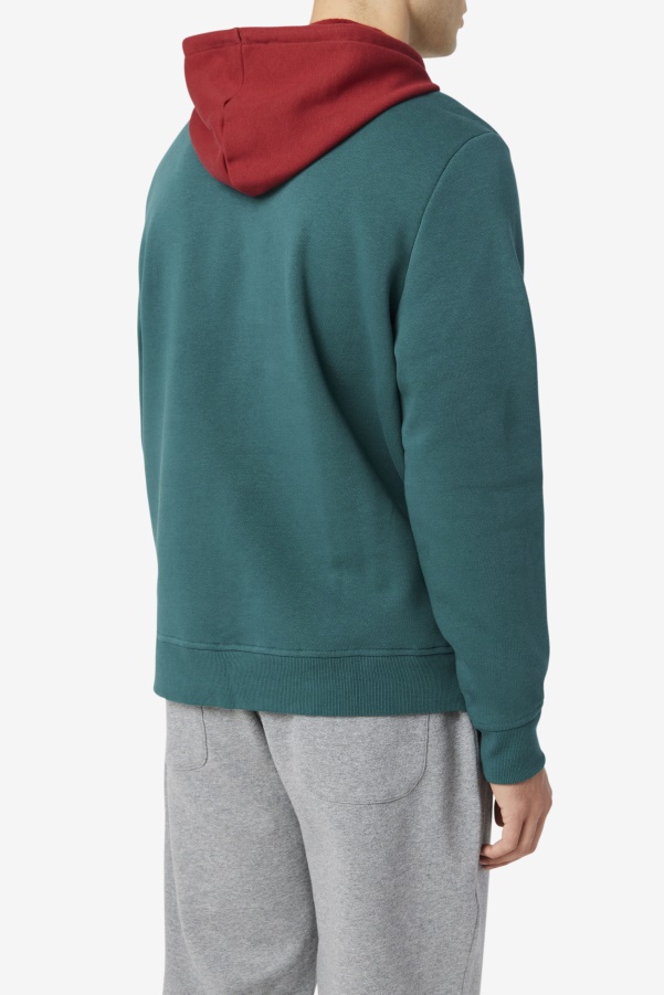 Fila Harnoop Hoodie June Bug/Rhubarb/Saffron