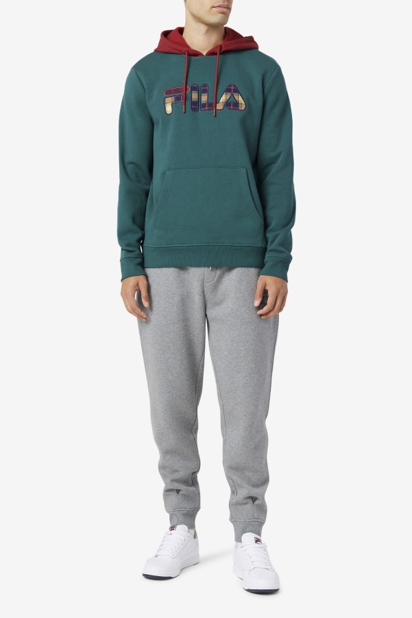 Fila Harnoop Hoodie June Bug/Rhubarb/Saffron