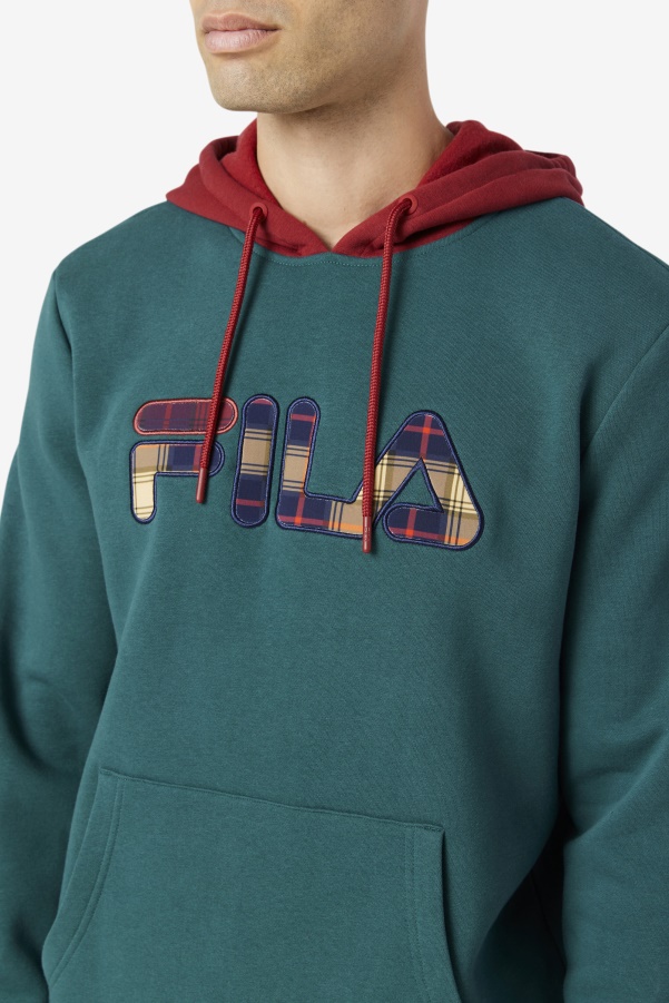 Fila Harnoop Hoodie June Bug/Rhubarb/Saffron