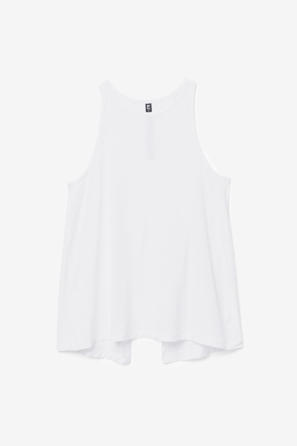 Fila Fi-Lux Open Back Tank Top White