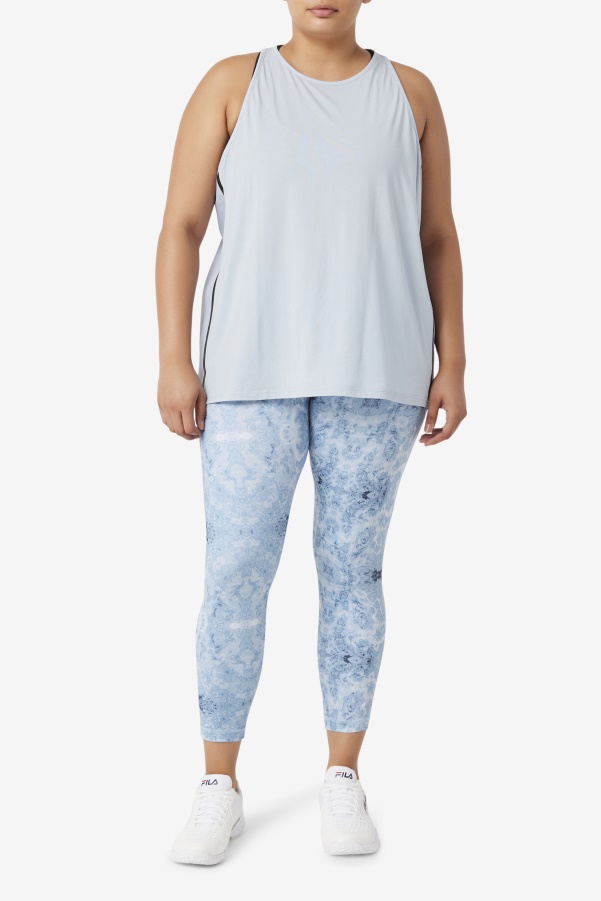 Fila Blue Fog/Black Fi-Lux Loose Tank Top