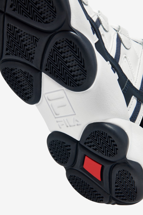 Men's Stackhouse Spaghetti Fila White/Navy/Red