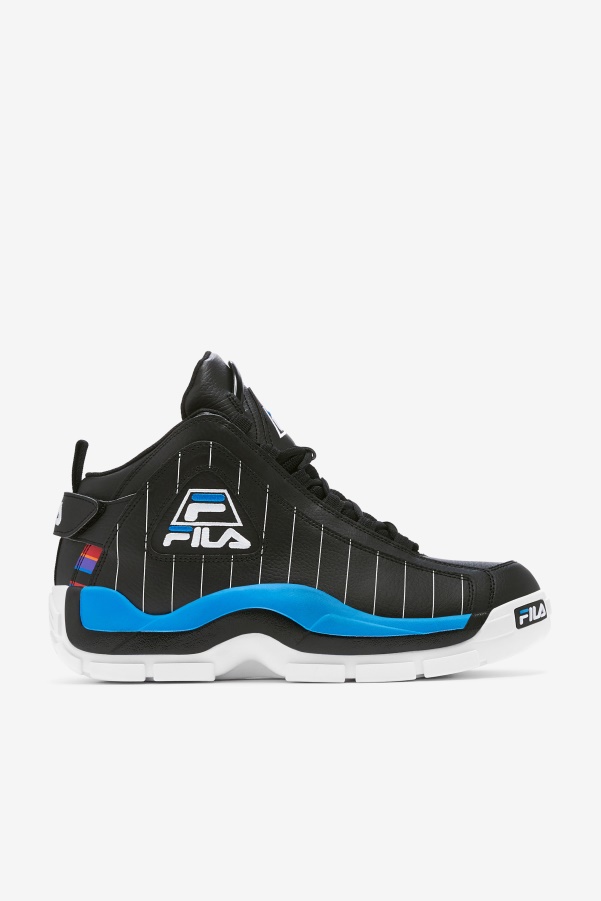 Black/White/Imperial Blue Men's Grant Hill 2 History Fila