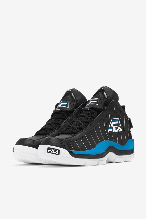 Black/White/Imperial Blue Men's Grant Hill 2 History Fila