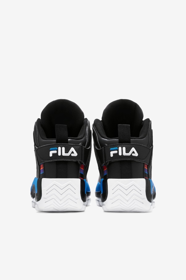 Black/White/Imperial Blue Men's Grant Hill 2 History Fila