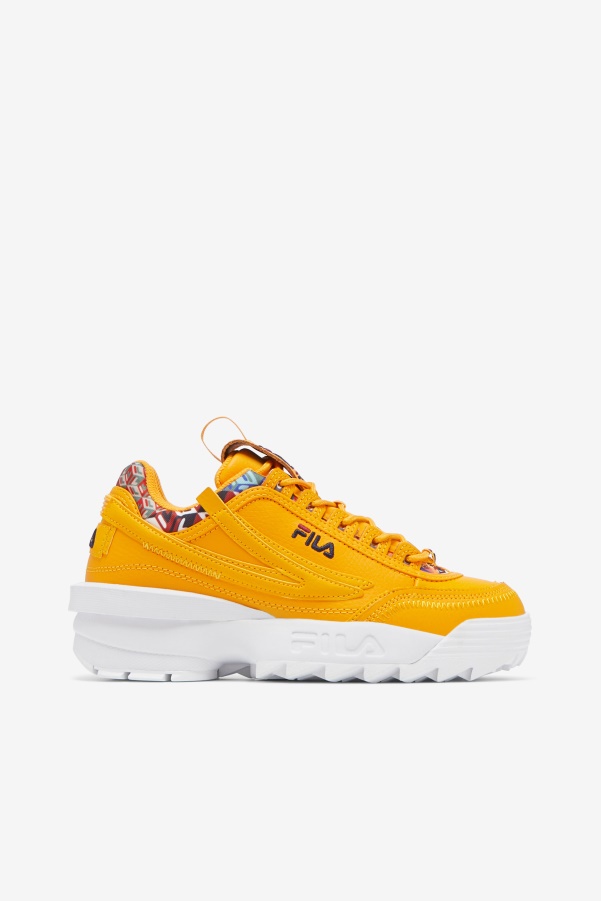Women's Disruptor 2 EXP Cubic Yellow/Rhubarb/Navy Fila