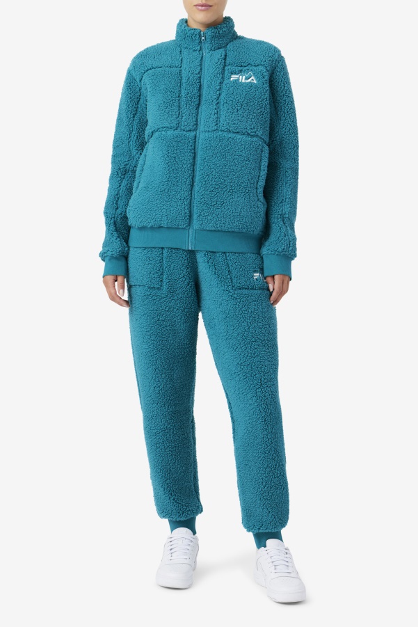 Deep Lake Fila Freyja Sherpa Jacket