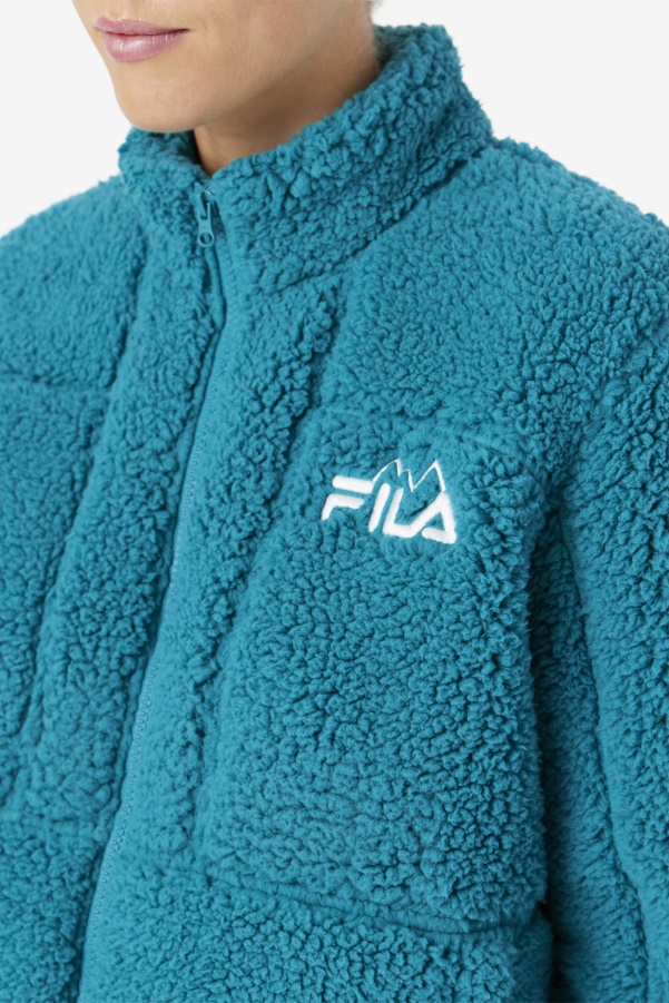 Deep Lake Fila Freyja Sherpa Jacket