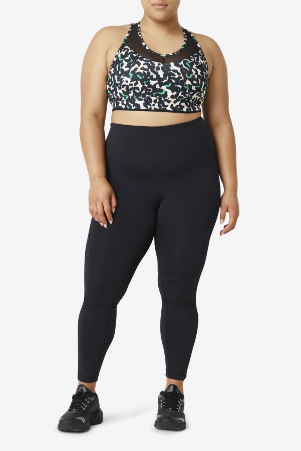 Fila Forza Color Blocked Legging Black