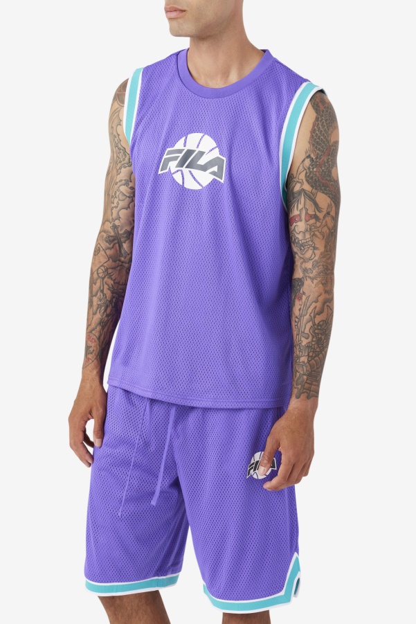 Ovi Basketball Jersey Purple/Ceramic/White/Shadow Fila