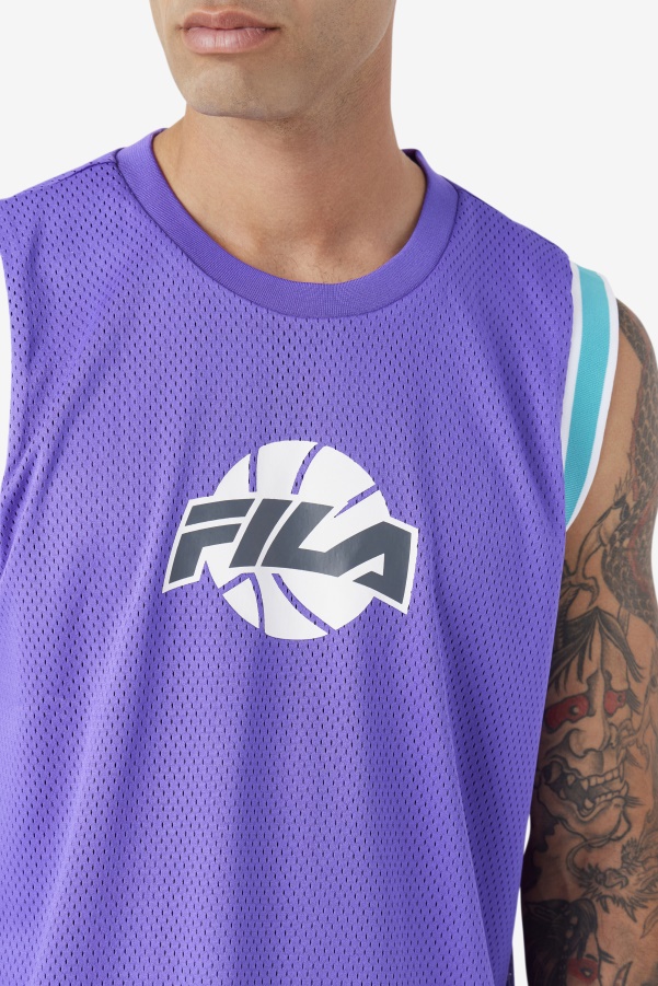 Ovi Basketball Jersey Purple/Ceramic/White/Shadow Fila