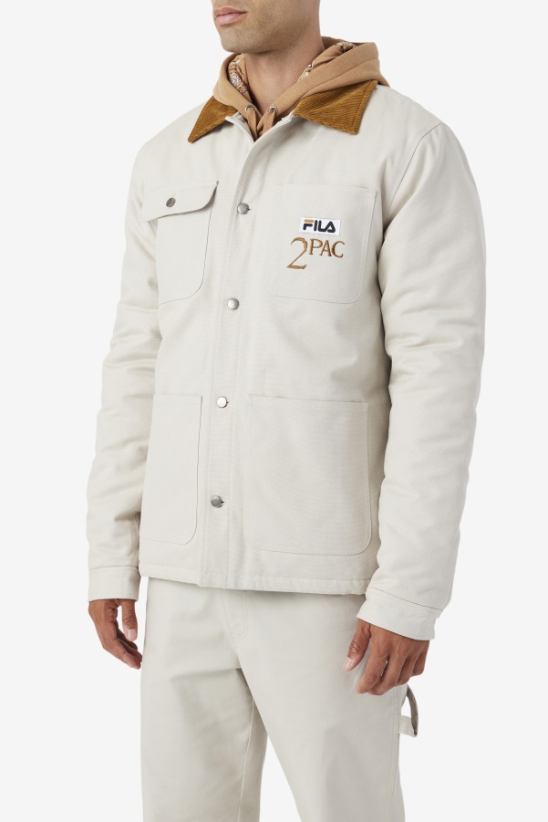 Fila 2Pac Jacket Dove/Bronze Brown