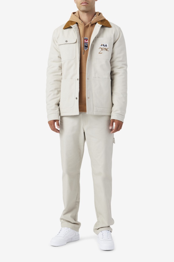 Fila 2Pac Jacket Dove/Bronze Brown