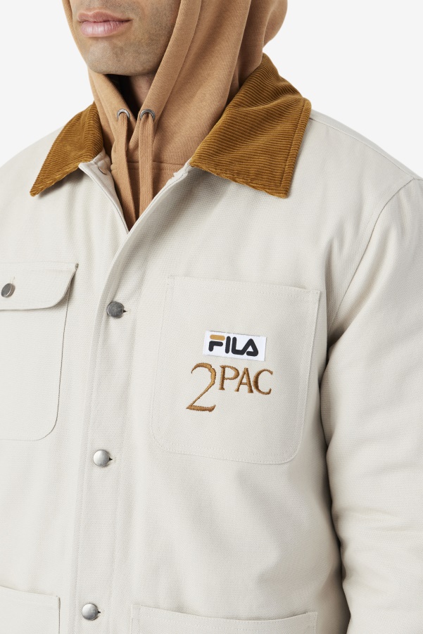 Fila 2Pac Jacket Dove/Bronze Brown