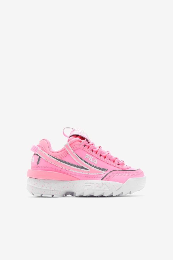 Big Kids' Disruptor 2 EXP Fila Cotton Candy/White