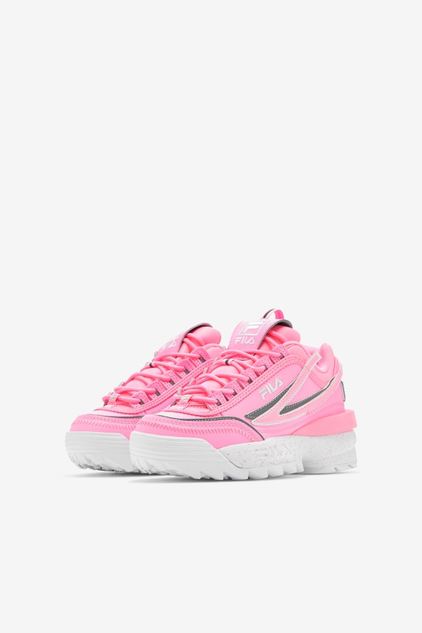 Big Kids' Disruptor 2 EXP Fila Cotton Candy/White