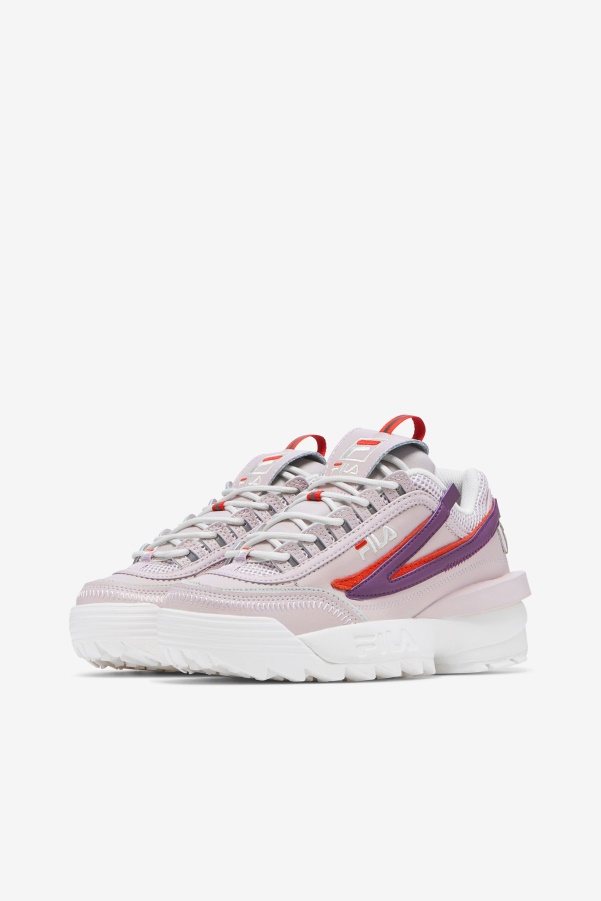 Burnished Lilac/Purple/Fiesta Fila Women's Disruptor 2 Exp