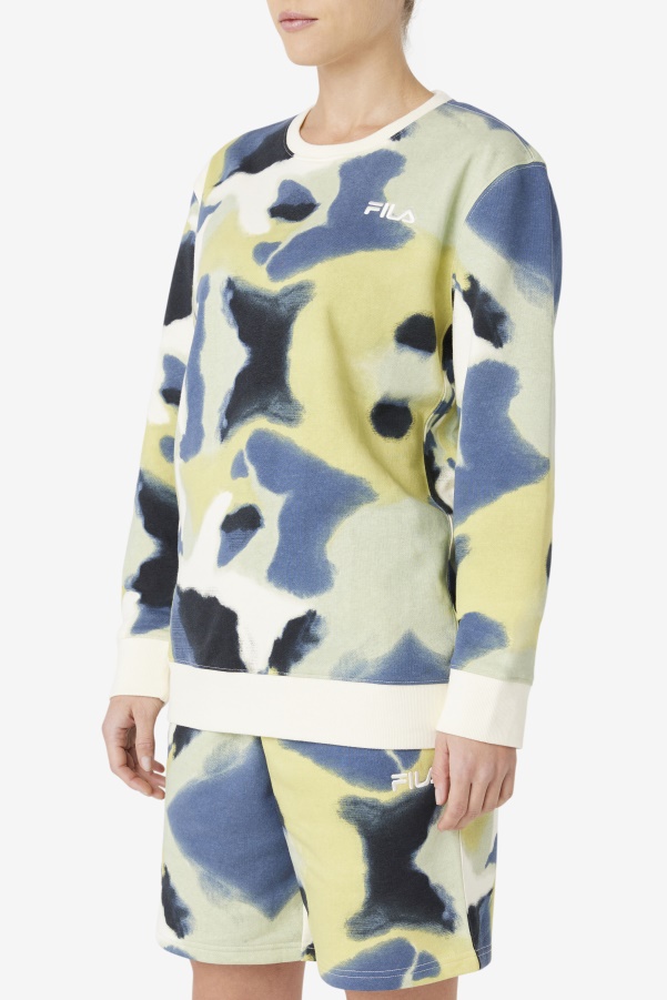 Jael Sweatshirt Fila Brushstroke Print