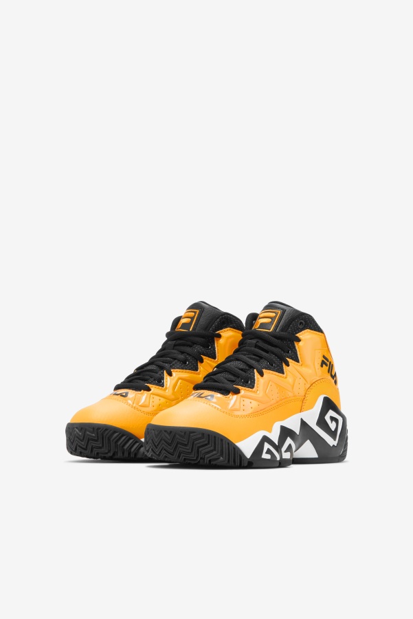 Lemon/White/Black Little Kids' Mb Night Walk Fila