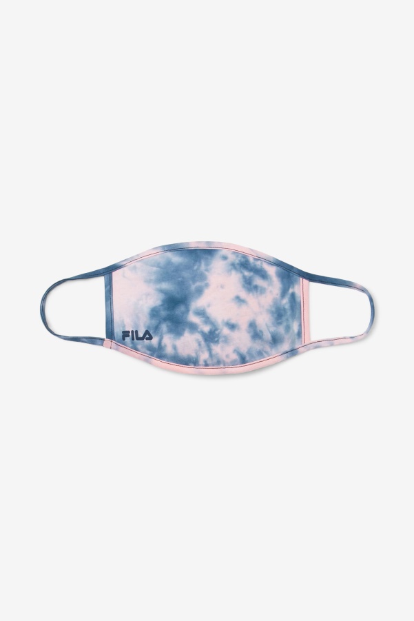 Pink Tye Die Pink Tie Dye Face Mask Fila