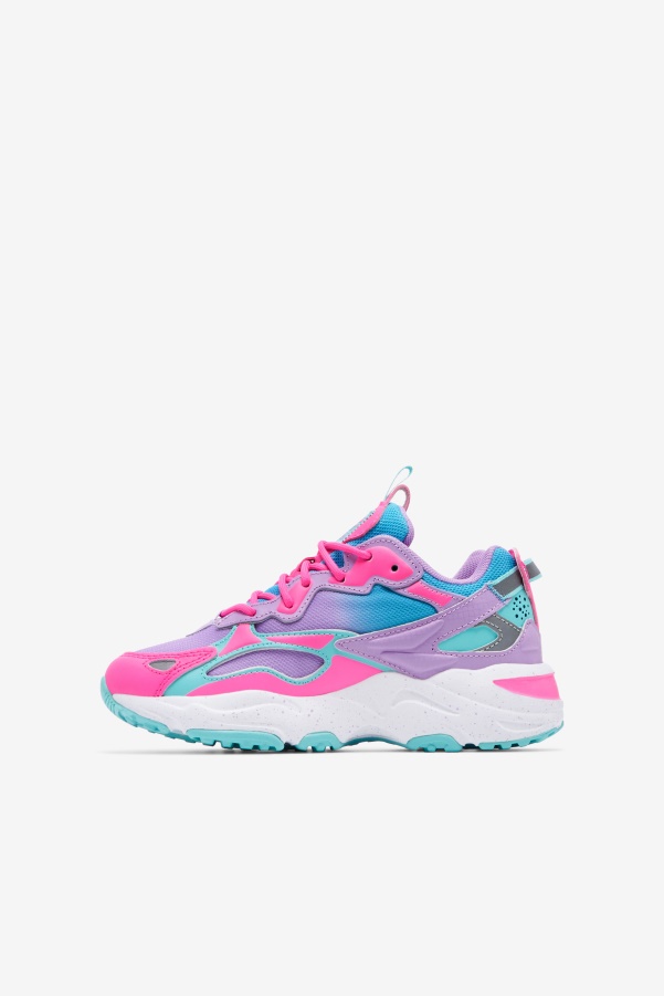 Big Kids' Ray Tracer Apex Blue/Sugar Plum/Crocus Petal Fila
