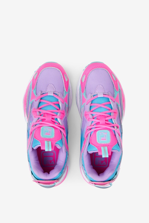 Big Kids' Ray Tracer Apex Blue/Sugar Plum/Crocus Petal Fila
