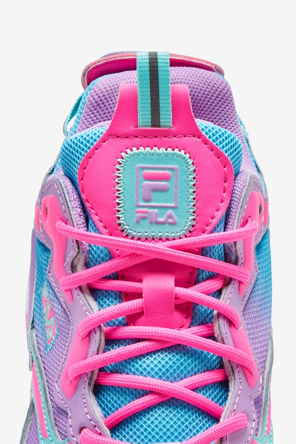 Big Kids' Ray Tracer Apex Blue/Sugar Plum/Crocus Petal Fila