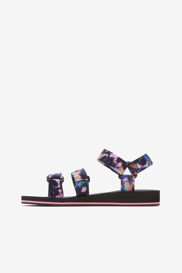 Women's Drifter Ts Tie Dye Multi/Black/White Fila