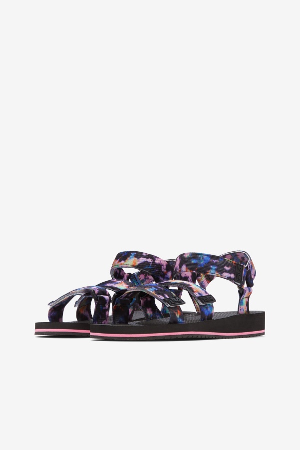 Women's Drifter Ts Tie Dye Multi/Black/White Fila