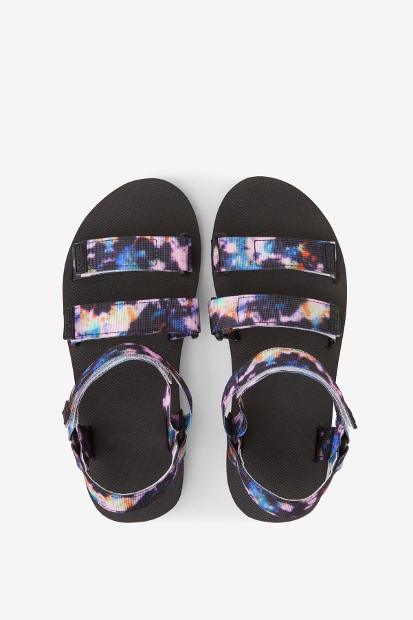 Women's Drifter Ts Tie Dye Multi/Black/White Fila