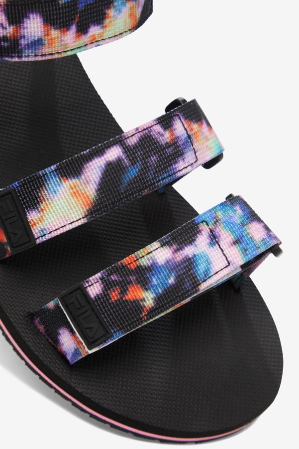 Women's Drifter Ts Tie Dye Multi/Black/White Fila