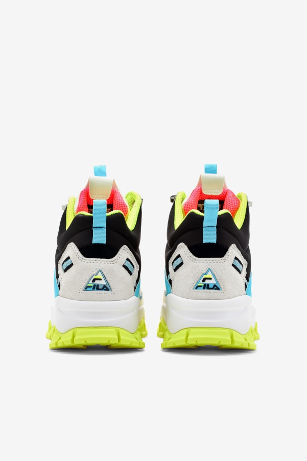 White/Black/Bluefish Fila Women's Ray Tracer TR 2 Mid