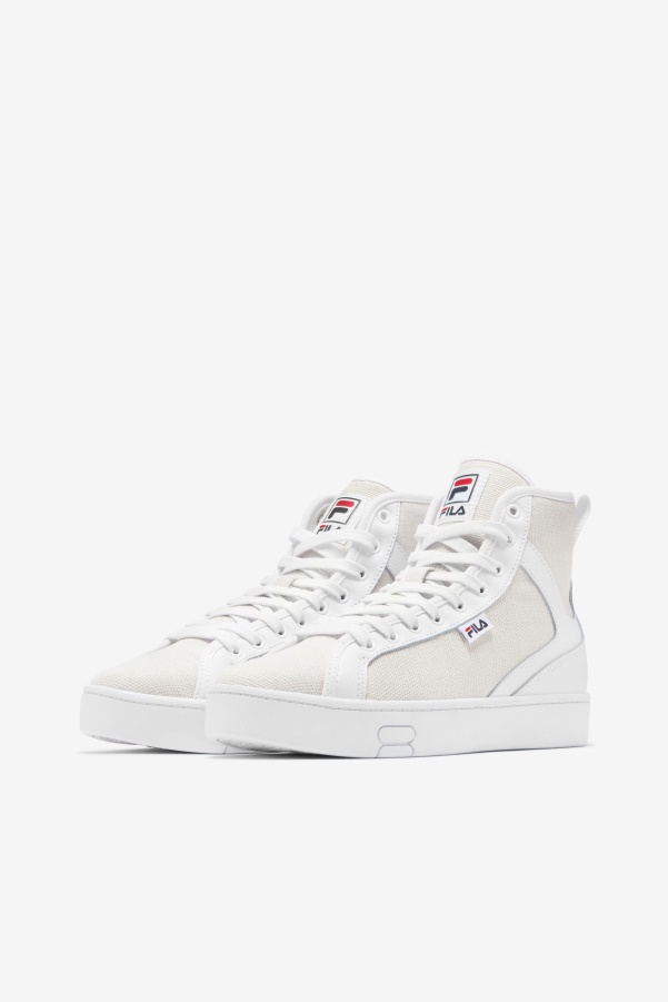 White/Navy/Red Women's Madina Fila