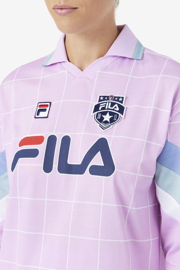 Fila Orchid/White/Ether Zorra Goalie Jersey