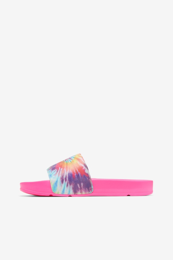 Women's Drifter Tie Dye Fila Multi/White/Pink Glo