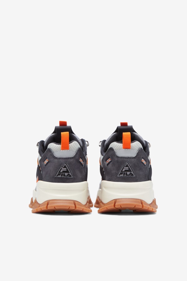 Fila Glacier Gray/Nine Iron/Orange Men's Ray Tracer Tr 2