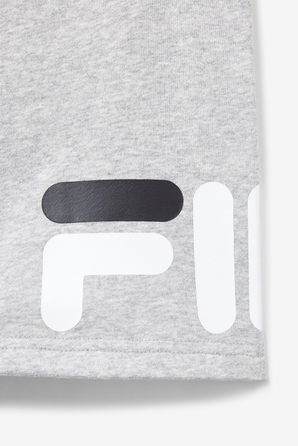 Grey Heather Fila Zeshawn Short