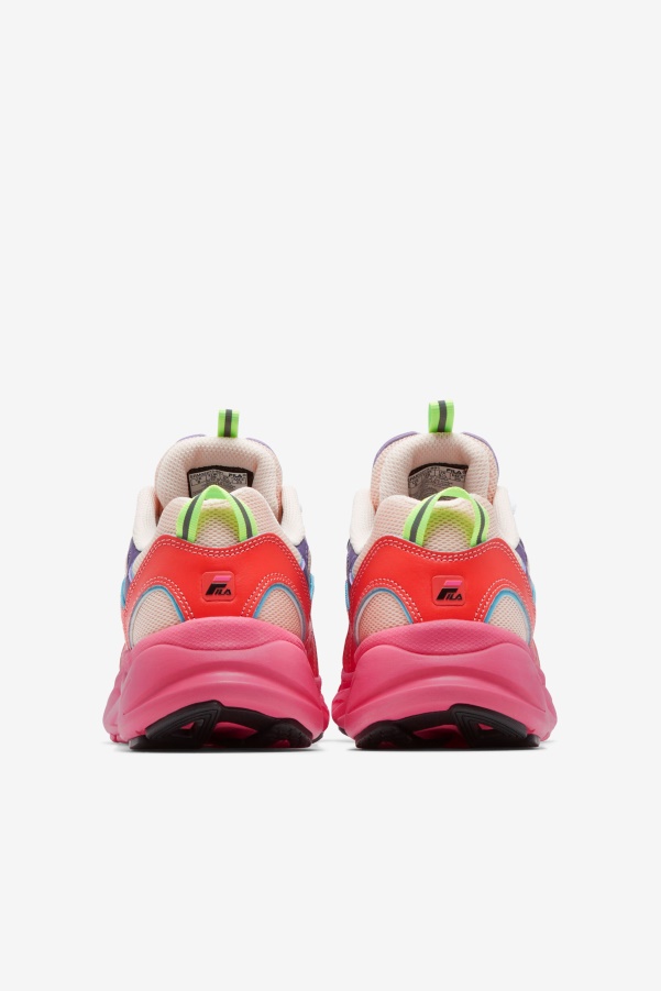 Fila Ecru/Purple/Camellia Rose Women's Trigate