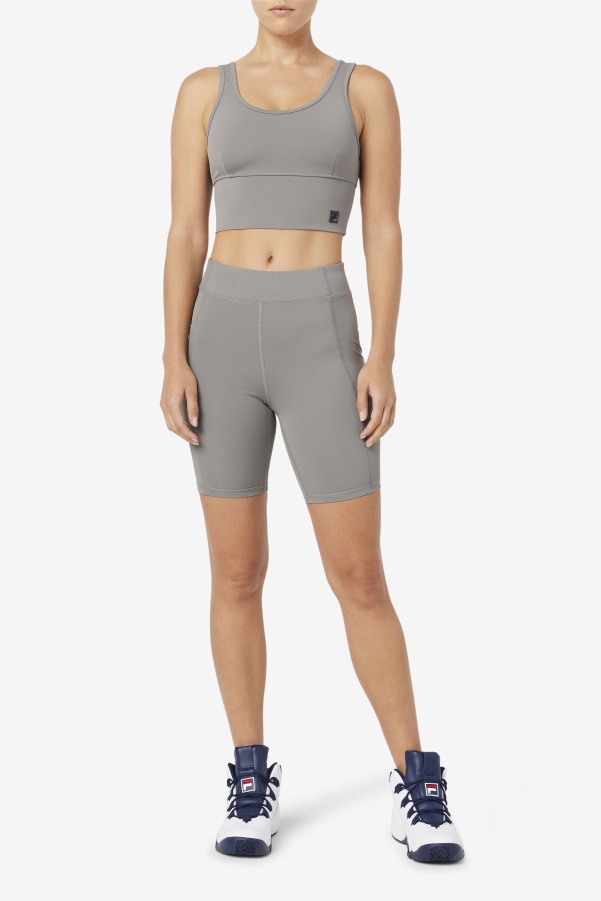 Brushed Nickel Tiana Bike Short Fila