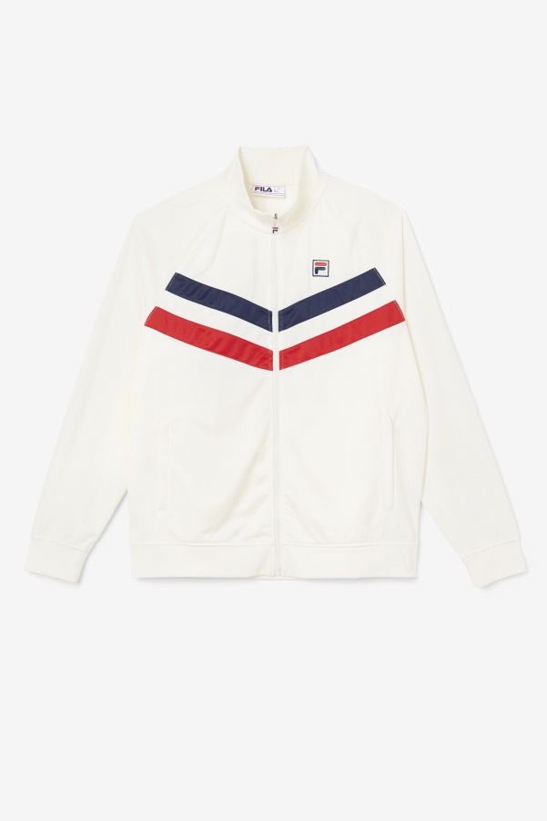 Jaya Track Jacket Fila Egret/Red/Navy