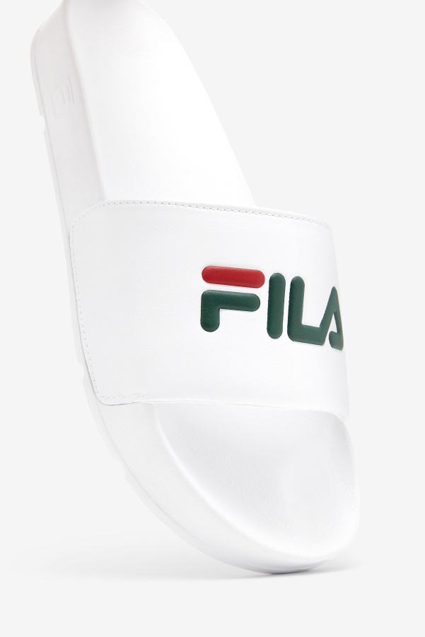 White/Sycamore/Red Men's drifter Fila