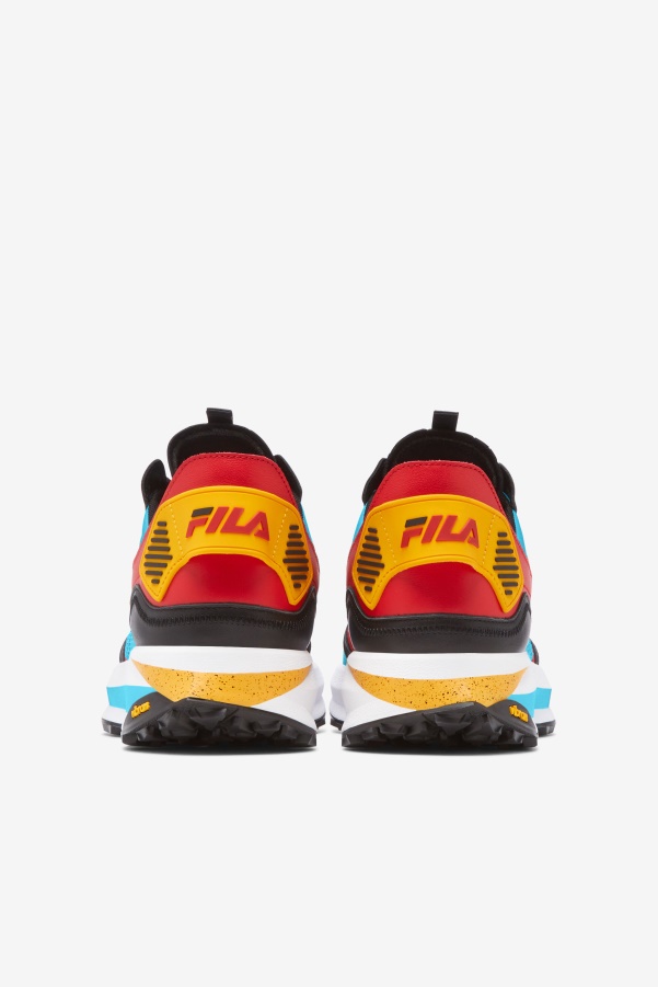 Fila Bluefish/Gold/Black Men's R1 Runner X Barneys