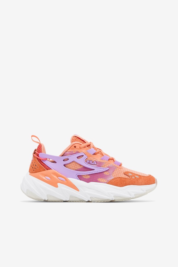 Women's Ray Tracer Evo Orange/Cayenne/White Fila