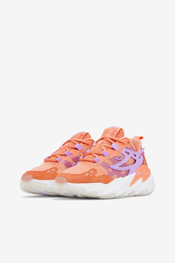 Women's Ray Tracer Evo Orange/Cayenne/White Fila